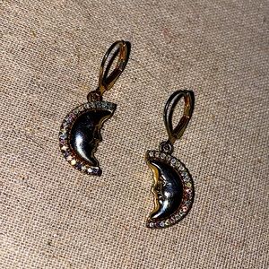 Kirks Folly Moon Earrings